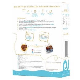 Muffiny z kroplami gorzkiej czekolady Zdrowo Namieszane BIO, 300g