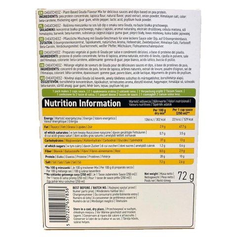 Roślinny sos lub dip "CHEATCHEEZ Gouda" Cultured Foods, 80g
