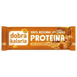 Baton proteinowy - krem orzechowy z nutą karmelu Dobra Kaloria, 42g