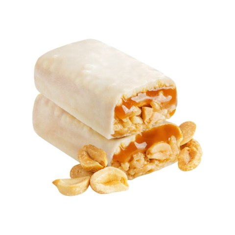 Baton w białej polewie „SALTED CARAMEL" FIZI, 40g