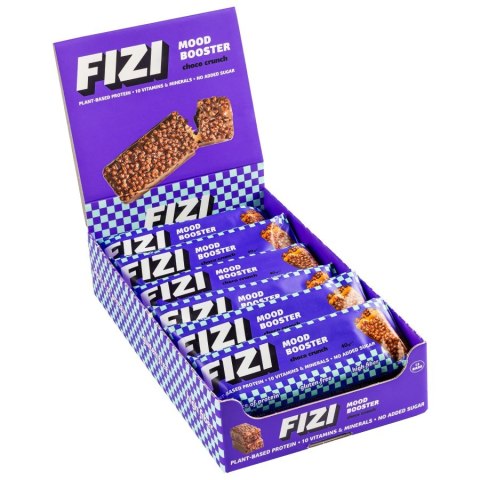 Baton w polewie czekoladowej „CHOCO CRUNCH" FIZI, 40g