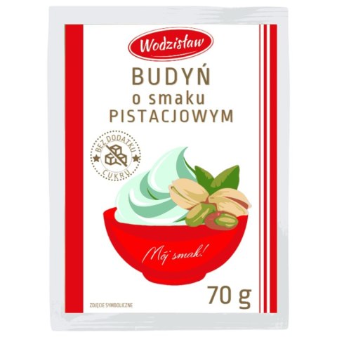 Budyń o smaku pistacjowym bez dodatku cukru Vitally Food, 70g