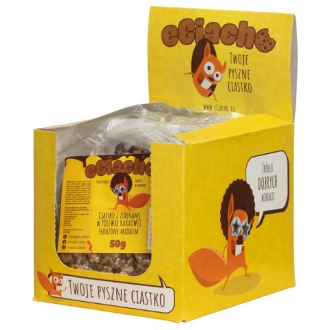 Ciastko z ziarnami w polewie eCiacho, 50g
