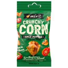 Crunchy corn do kieszeni - Pomidor z bazylią Mixit, 40g