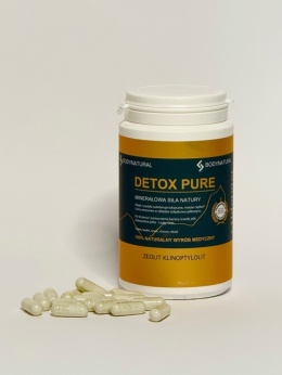 Detox Pure - ZEOLIT kapsułki 200 szt. + słodzik GRATIS