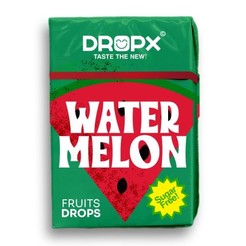 Drażetki bez cukru o smaku Watermelon DROPX, 20g