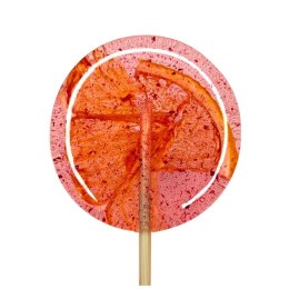 Lizak o smaku porzeczka - cytryna bez dodatku cukru, 18g