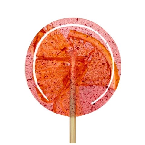 Lizak o smaku porzeczka - cytryna bez dodatku cukru, 18g