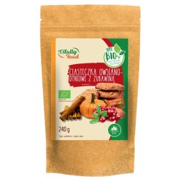 Mieszanka na ciasteczka owsiano - dyniowe z żurawiną Vitally Food BIO, 240g