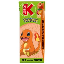 Napój o smaku mandarynka z brzoskwinią Kubuś, 200 ml