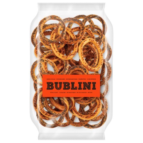 Obwarzanki "Bublini" z makiem 375 g