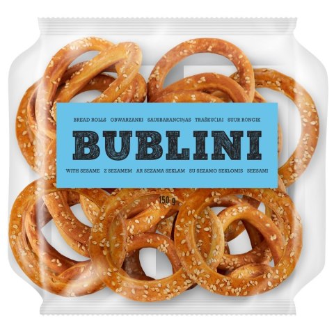 Obwarzanki "Bublini" z sezamem 150 g