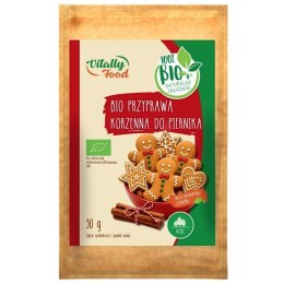 Przyprawa korzenna do piernika Vitally Food BIO, 30g