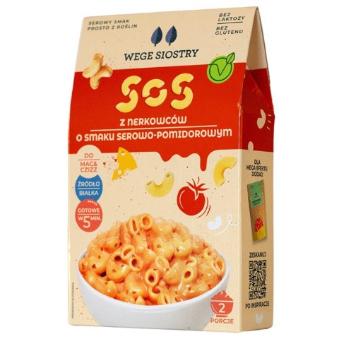 Sos z nerkowców o smaku serowo-pomidorowym Wege Siostry, 42g