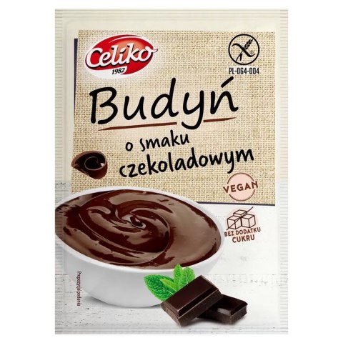 1 Budyń o smaku czekoladowym bez glutenu Celiko, 40g PROMO