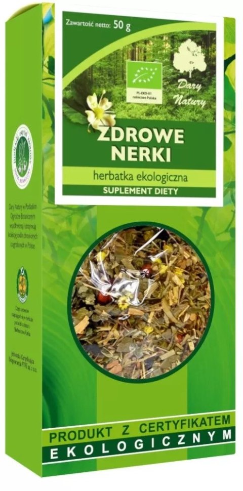 1 HERBATKA ZDROWE NERKI BIO 50 g - DARY NATURY PROMO