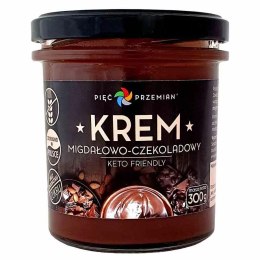 1 Krem migdałowo-czekoladowy KETO Pięć Przemian, 300g PROMO