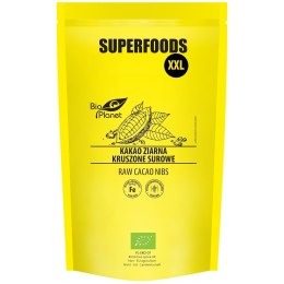 KAKAO ZIARNA KRUSZONE SUROWE BIO 600 g - BIO PLANET SUPERFOODS