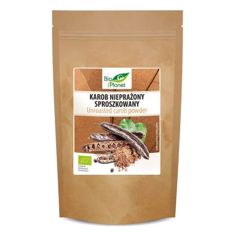KAROB NIEPRAŻONY SPROSZKOWANY BIO 200 g - BIO PLANET
