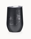 KUBEK TERMICZNY Z POKRYWKĄ EXTRA FLY 420 ml - CHIC-MIC