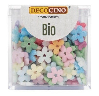 POSYPKA CUKROWA KOLOROWE KWIATUSZKI BIO 40 g - DECOCINO (PRODUKT SEZONOWY)