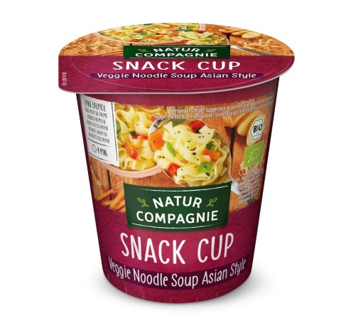 ZUPA W KUBKU Z MAKARONEM W STYLU AZJATYCKIM WEGAŃSKA BIO 55 g - NATUR COMPAGNIE