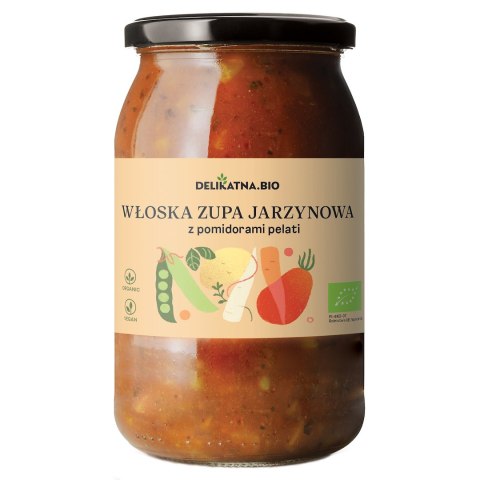 ZUPA WŁOSKA JARZYNOWA BIO 900 ml - DELIKATNA