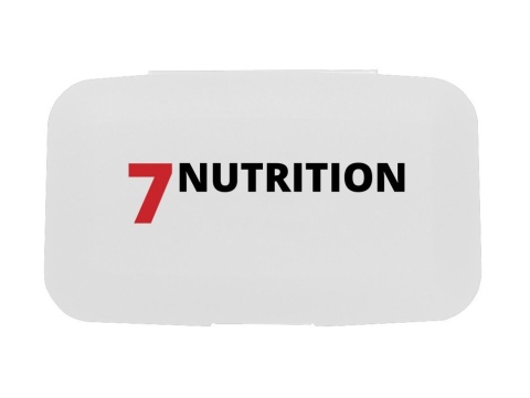 7NUTRITION Pillbox - organizer na leki (biały)