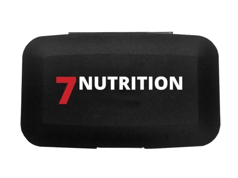 7NUTRITION Pillbox - organizer na leki (czarny)