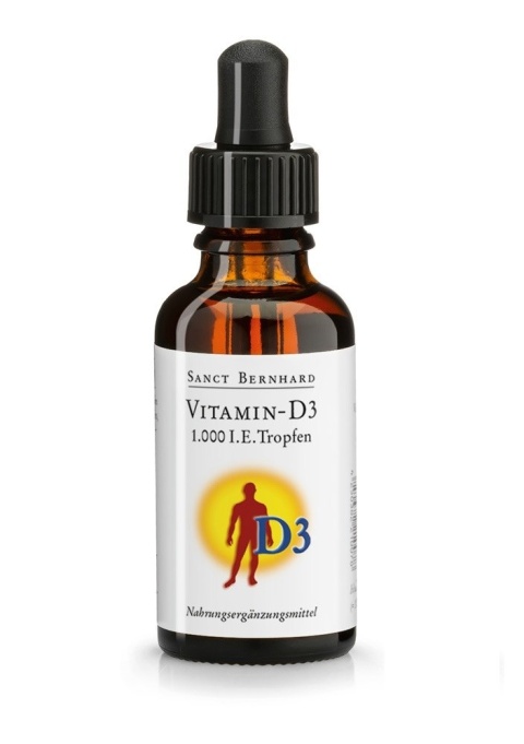 KRAUTERHAUS SANCT BERNHARD Witamina D3 1000 IU w kroplach (30 ml)