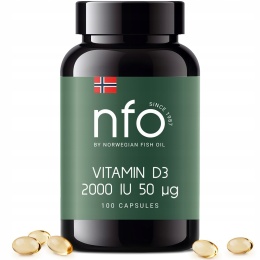 NFO Vitamin D3 2000 IU (100 kaps.)