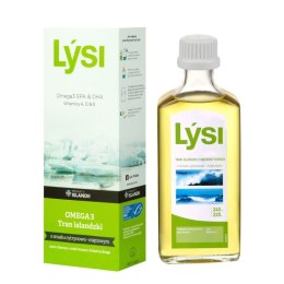 TRAN ISLANDZKI MSC OMEGA-3 (1080 mg) O SMAKU CYTRYNOWO - MIĘTOWYM 240 ml - LYSI