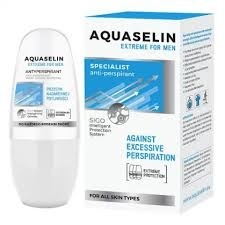 AQUASELIN Extreme Men Specjalistyczny antyperspirant roll-on przeciw nadmiernej potliwości (50 ml)