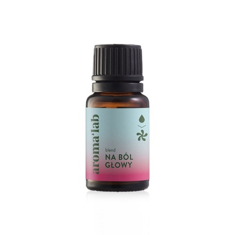 AROMALAB NA BÓL GŁOWY mieszanka naturalnych olejków eterycznych (10 ml)