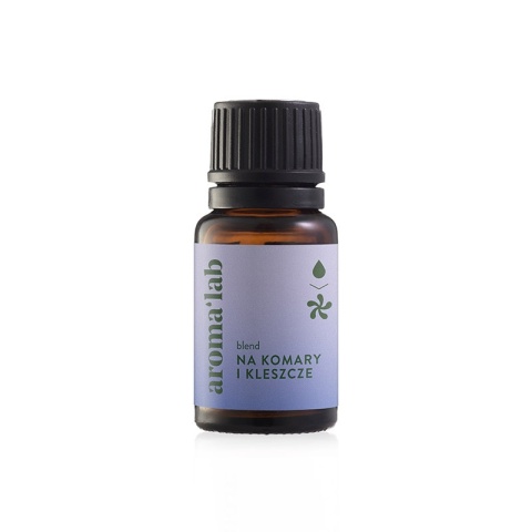 AROMALAB Na komary i kleszcze mieszanka naturalnych olejków eterycznych (10 ml)