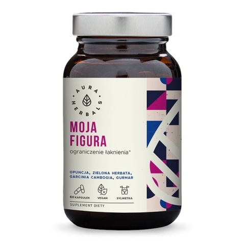 AURA HERBALS Moja Figura - Ograniczenie Łaknienia (60 kaps.)
