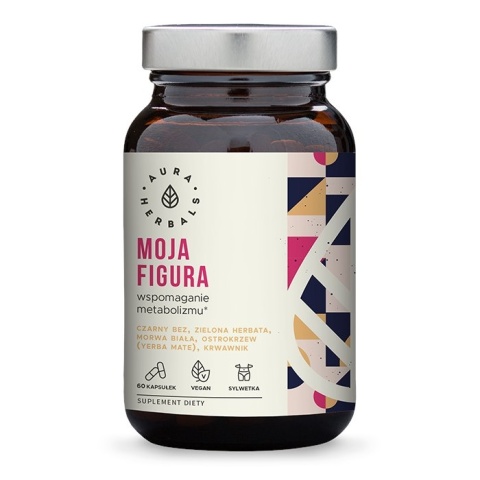 AURA HERBALS Moja Figura - Wspomaganie Metabolizmu (60 kaps.)