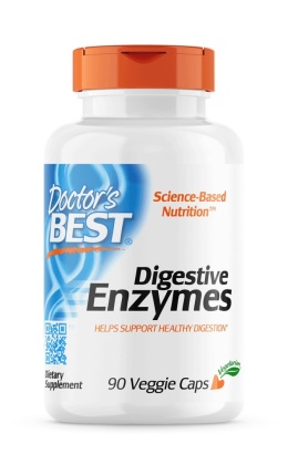 DOCTOR'S BEST Digestive Enzymes - Enzymy Trawienne (90 kaps.)