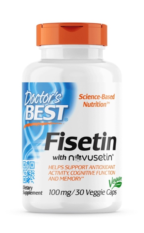 DOCTOR'S BEST Fisetin - Novusetin (30 kaps.)