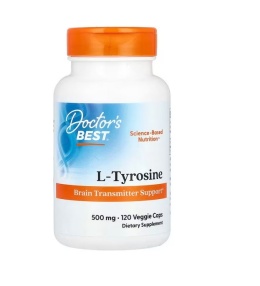 DOCTOR'S BEST L-Tyrosine (120 kaps.)