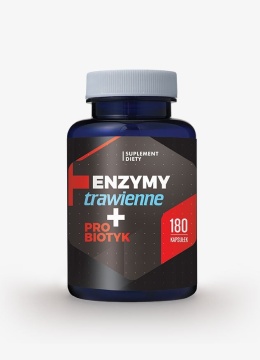 HEPATICA Enzymy Trawienne + Probiotyk (180 kaps.)