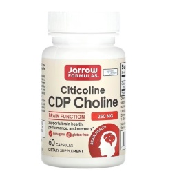 JARROW FORMULAS Cytykolina Citicoline CDP Choline (60 kaps.)