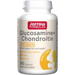 JARROW FORMULAS Glucosamine + Chondroitin - Glukozamina z Chondroityną (240 kaps.)