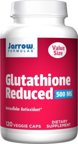 JARROW FORMULAS Glutation - Glutathione Reduced (120 kaps.)