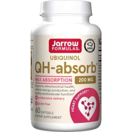 JARROW FORMULAS Ubiquinol QH-absorb 200 mg (60 kaps.)