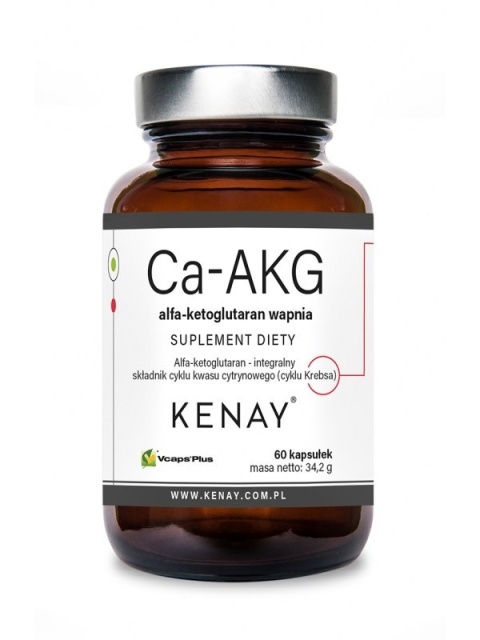 KENAY Ca-AKG alfa-ketoglutaran wapnia (60 kaps.)