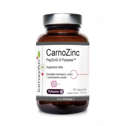 KENAY CarnoZinc - Karnozyna Cynk i Lactobacillus (60 kaps.)