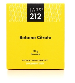 LABS212 Betaine Citrate - Cytrynian betainy (70 g)