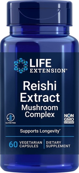 LIFE EXTENSION Reishi Extract Mushroom Complex (60 kaps.)