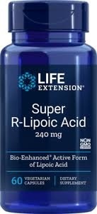 LIFE EXTENSION Super R-Lipoic Acid (60 kaps.)